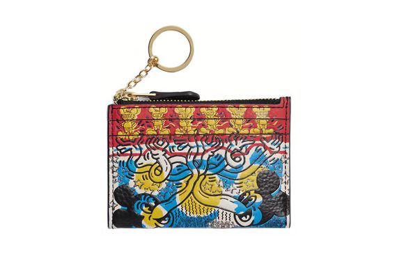 COACH x Disney x · Keith Haring Skinny Wallet 11