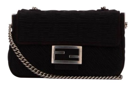 FENDI Baguette Logo FF