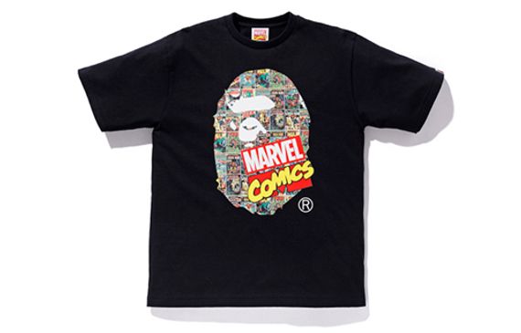 A BATHING APE x Marvel Bape T