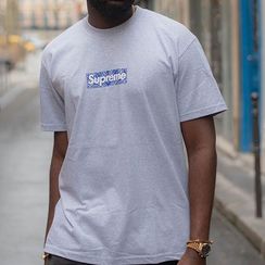 Supreme FW19 Week 17 Bandana Box Logo Tee T