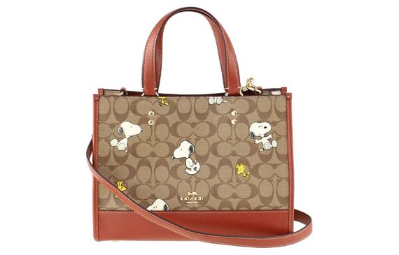 COACH x Peanuts Snoopy Dempsey 30 Tote