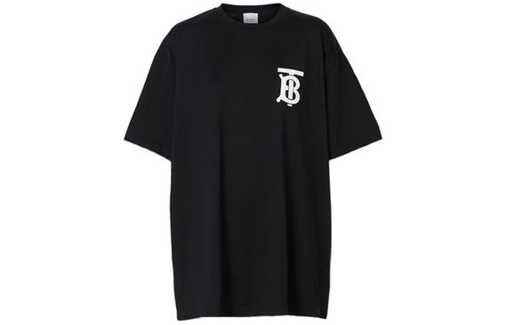 Burberry Monogram Motif Oversized T-shirt Logo T