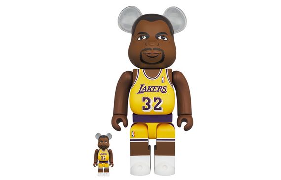 BE@RBRICK Magic Johnson Los Angeles Lakers NBA
