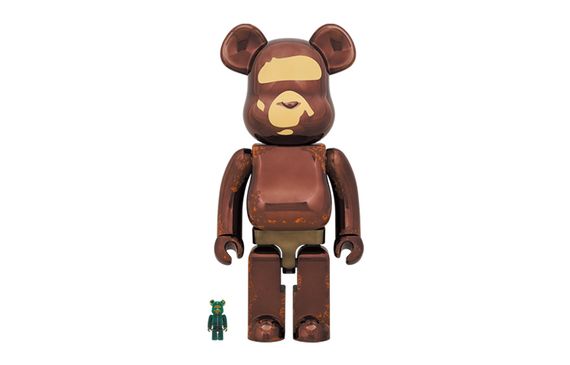 BAPE x READYMADE x BE@RBRICK 100%+1000%