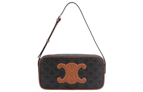CELINE Cuir Triomphe Logo