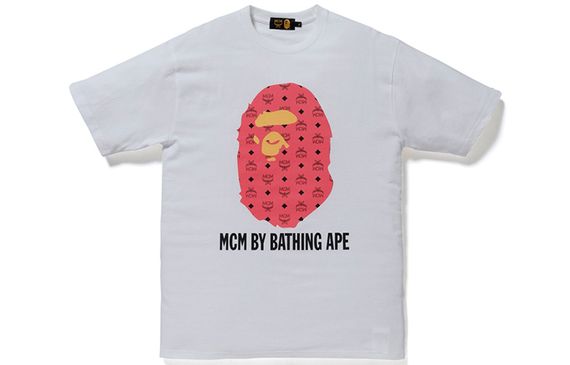 A BATHING APE x MCM T