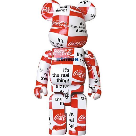 BE@RBRICK x Coca-Cola/ atmos Checkerboard