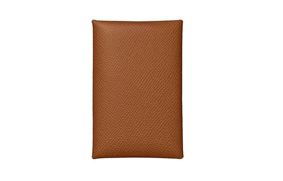 HERMES Calvi Epsom 37 Gold