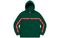 Supreme FW19 Week 9 Text Stripe Zip Up Hooded Sweatshirt