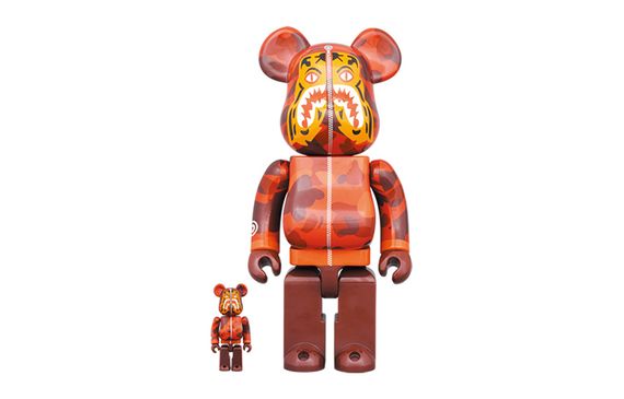 BE@RBRICK x BAPE(R) CAMO TIGER 100%400%