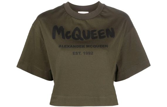 Alexander McQueen SS22 Logo T