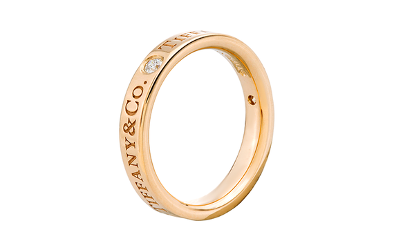 TIFFANY &amp; CO. Return to Tiffany Logo 18k