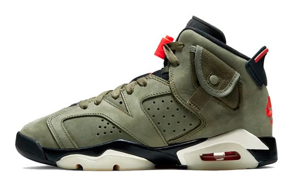 Travis Scott x Jordan Air Jordan 6 Medium Olive&#39; TS