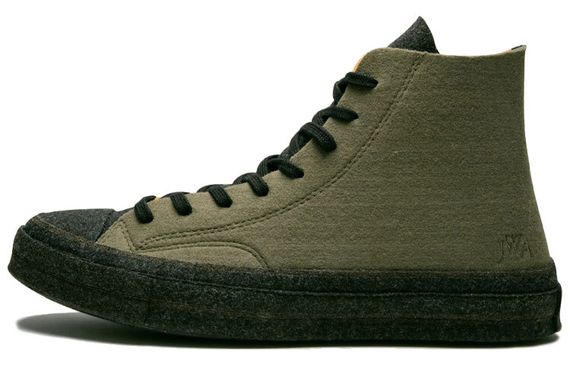 J.W.Anderson x Converse 1970s Hi &quot;Stone Grey Flame Orange&quot;