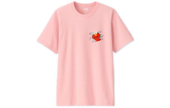 UNIQLO x kaws x sesame street logoT