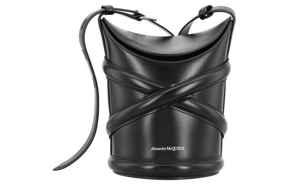 Alexander McQueen THE CURVE BAG Logo
