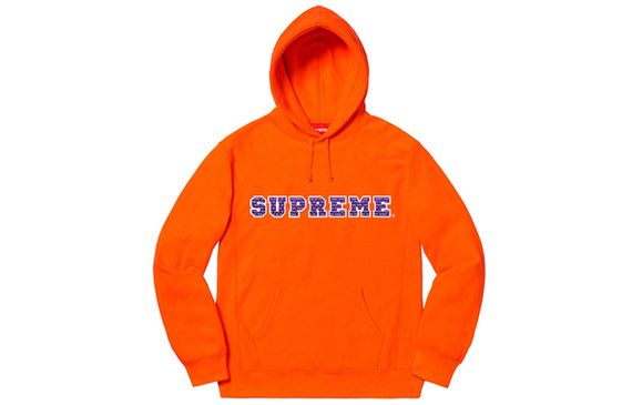 Supreme FW19 Week 1 The Most Hooded Sweatshirt Logo