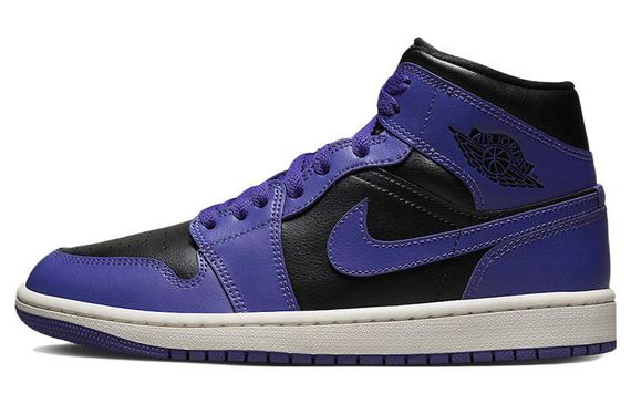 Jordan Air Jordan 1 Mid &quot;Purple Black&quot;