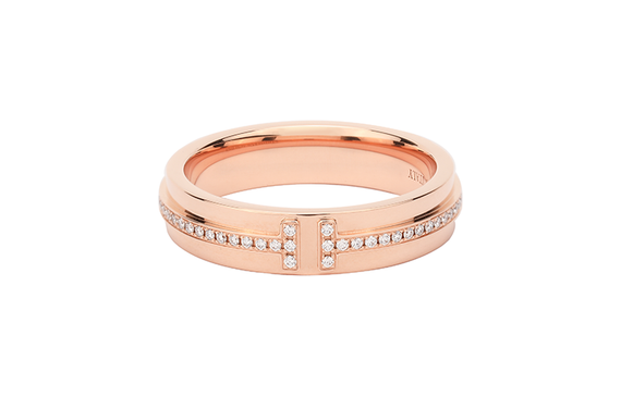 TIFFANY &amp; CO. T 18K 4.5mm