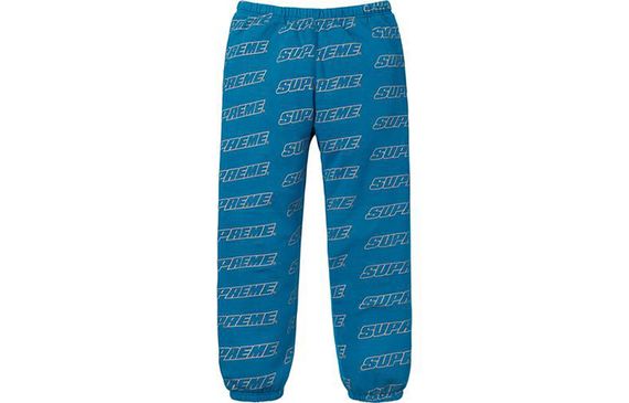 Supreme SS18 Week 6 Repeat Sweatpant Logo