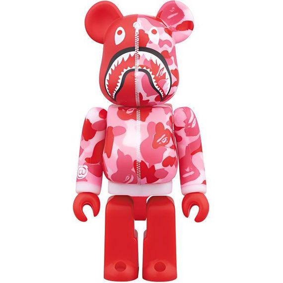 BE@RBRICK x BAPE CAMO SHARK 7cm/28cm