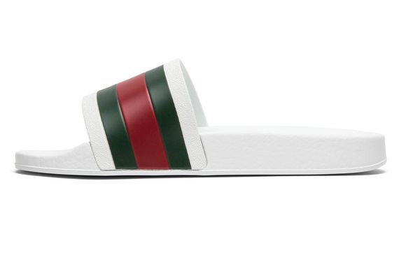 GUCCI Pursuit &quot;72 Rubber Slide &quot;White&quot;