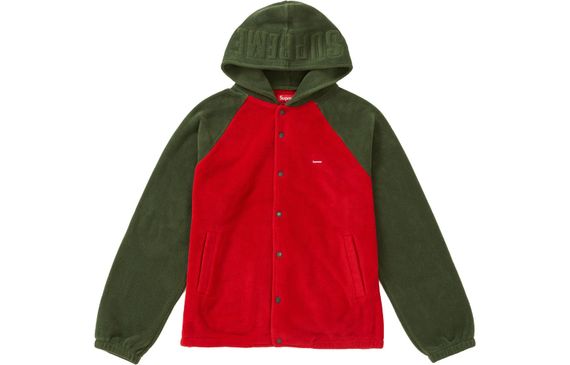 Supreme FW18 Polartec Hooded Raglan Coat