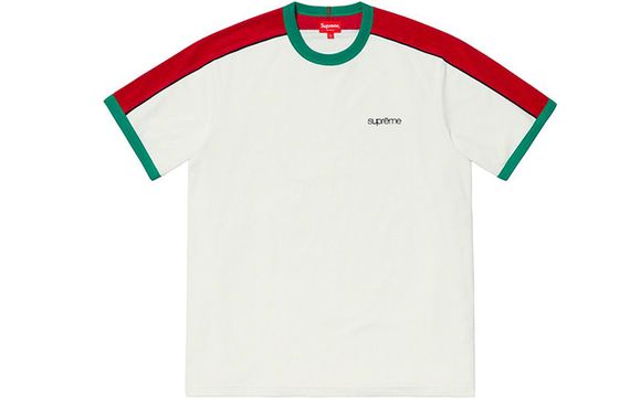 Supreme SS19 Shoulder Stripe Terry S/S Top T