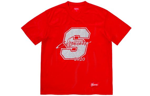 Supreme SS20 Week 13 Glitter Football Top T