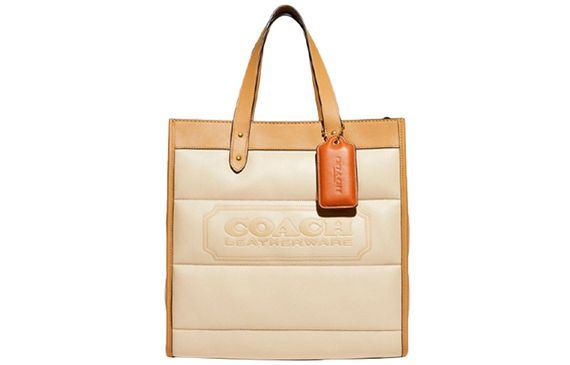COACH Field 30 logo Tote