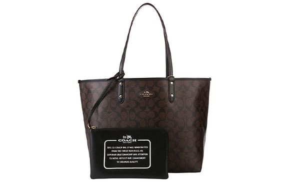 COACH Reversible City Tote 33 PVC Tote