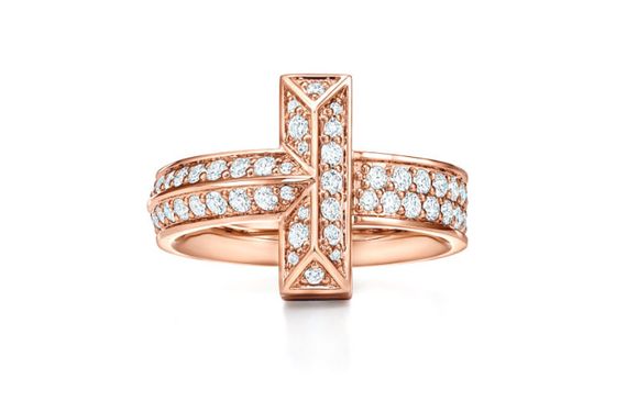 Tiffany &amp; Co. Tiffany T T1 18K 4.5mm