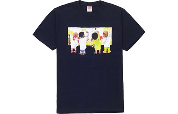 Supreme SS19 Kids Tee Navy T