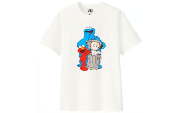 UNIQLO x SESAME STREET x KAWS T