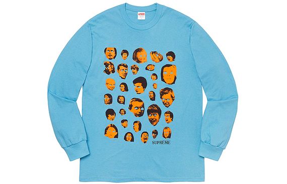 Supreme FW19 Week 1 Faces L/S Tee T