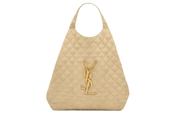 SAINT LAURENT YSL Icare Maxi Logo Tote