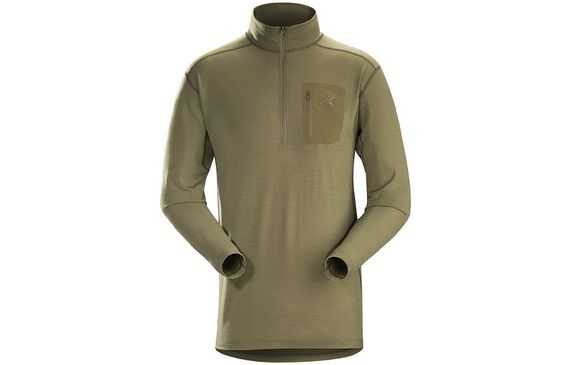 RC&#39;TERYX Leaf Cold Wx Zip Neck AR - Wool T