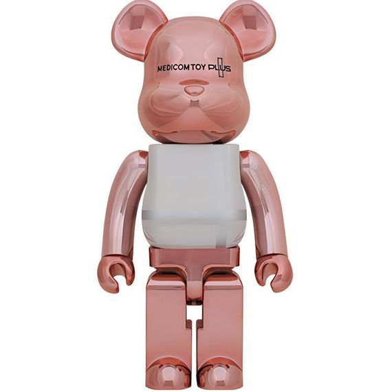 BE@RBRICK MEDICOM TOY PLUS PINK GOLD CHROME Ver. 1000％