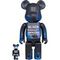 BE@RBRICK BLACK KNIGHT SATELLITE 7cm/28cm