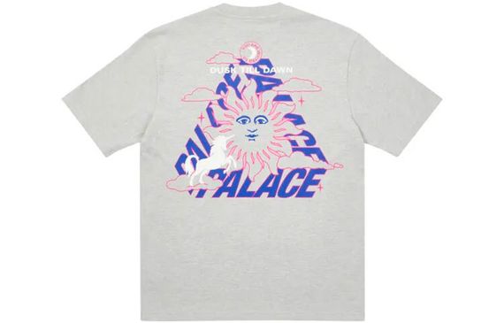 PALACE FW21 Da One T-shirt Grey Marl T