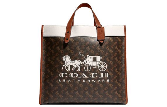 COACH Field 40 Logo Tote