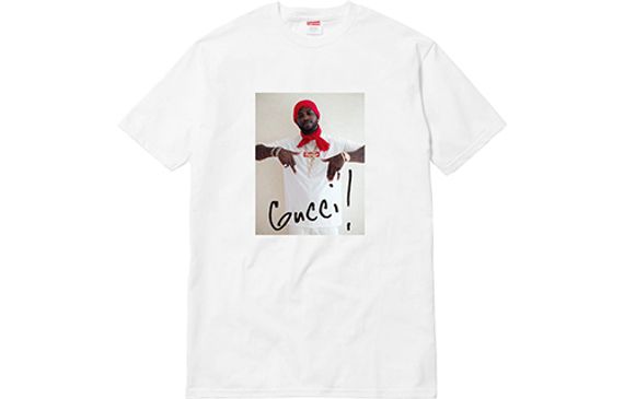 Supreme FW16 Gucci Mane Tee White T