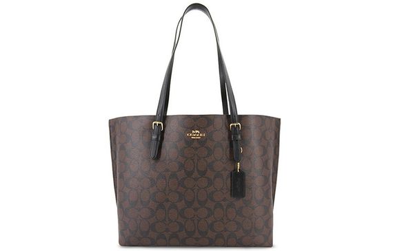 COACH Mollie 34 Logo Tote