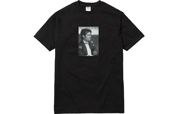 Supreme SS17 Michael Jackson Tee Black T