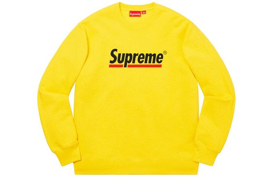 Supreme SS20 Week 2 Underline Crewneck logo