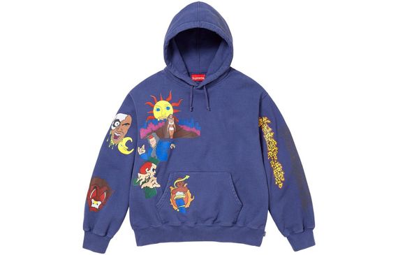 Supreme FW23 WEEK1 SUNRISE HOODED SWEATSHIRT