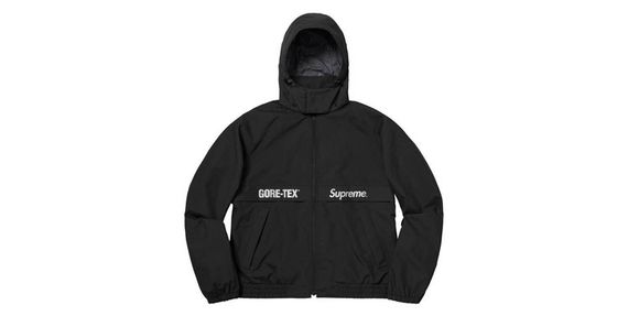 Supreme FW18 x GORE-TEX Court Jacket Black 3M