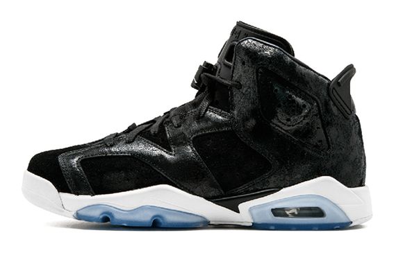 Jordan Air Jordan 6 Retro Heiress Black Suede