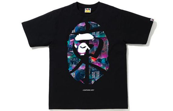 A BATHING APE Neon Tokyo Tee T