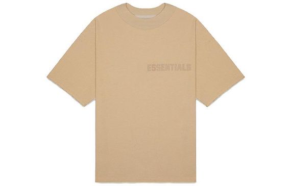 Fear of God Essentials SS Tee Sand Logo T